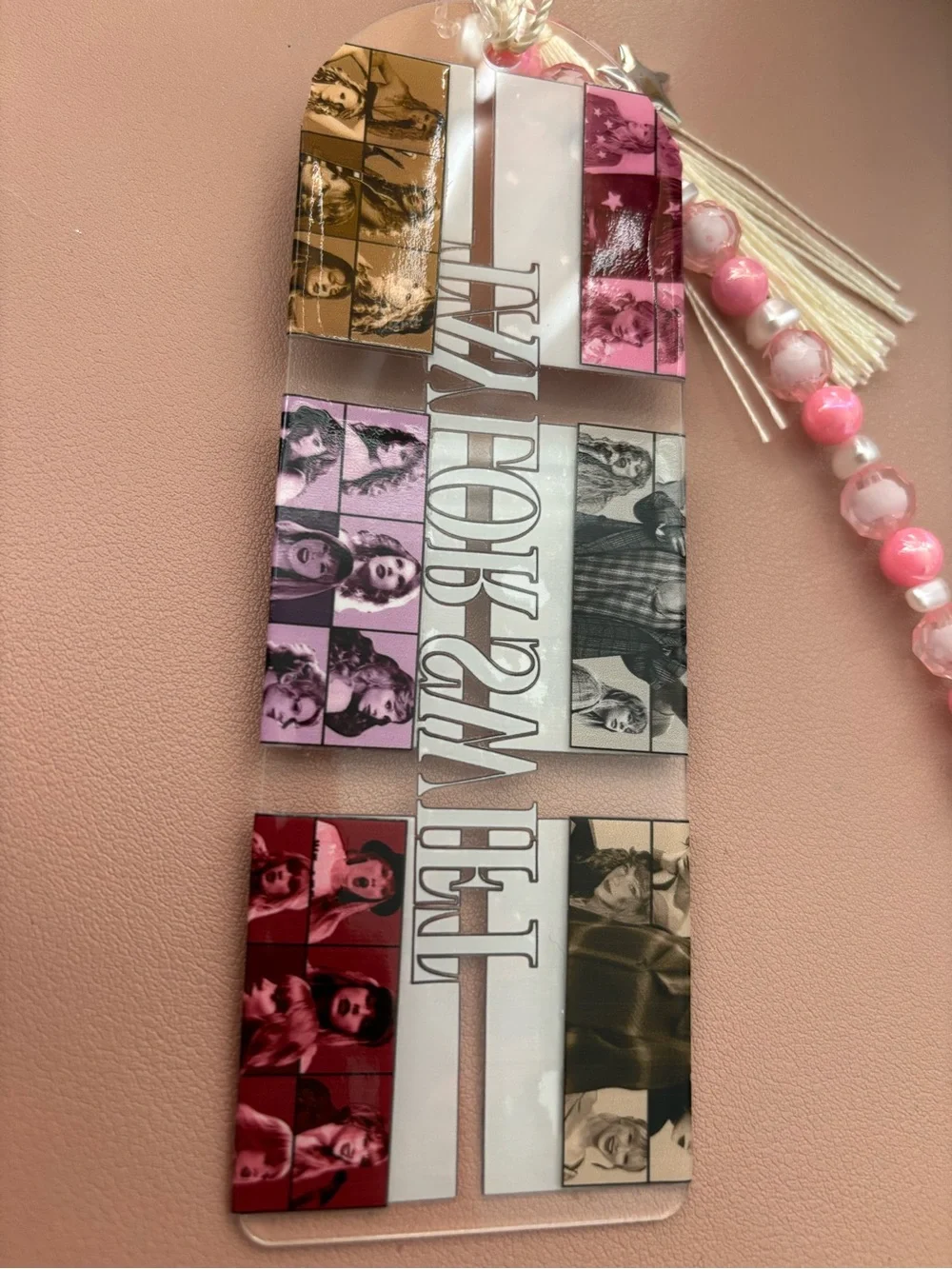 Singer Popstar fandom vibes handcrafted bookmark by me